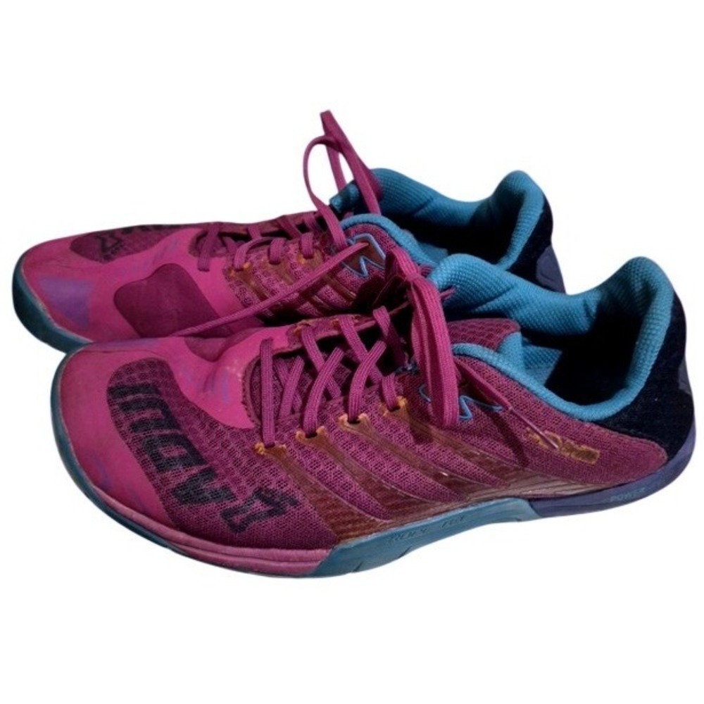 Inov-8 F-Lite 235 Women's 9.5 Purple Teal Cross Training Shoes Sneakers Standard